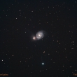 M51 - Vrov galaxie .. ir pohled