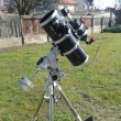dalekohled: Astrograf Quattro Carbon 200/800, pointer: Sky Watcher 80/500 (malokuk), kamerka: QHY5 mono, fotoapart: Canon EOS 1000D modifikovan, mont: EQ6 Syn Scan modifikovan..